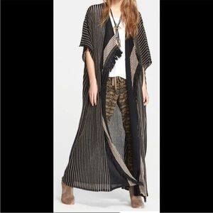 FREE PEOPLE Open Front Boho Duster